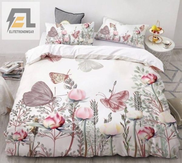 Flutter Into Comfort Hilarious Butterflies Duvet Sets elitetrendwear 1