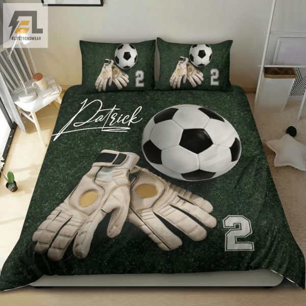 Goalkeeper Dreams Personalized Duvet Sets Sleep Like A Star elitetrendwear 1