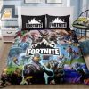 Level Up Your Sleep Hilarious 3D Fortnite Bedding Set elitetrendwear 1