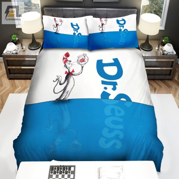 Whimsical Dr. Seuss Fish Tank Duvet Unique Cozy Bedding elitetrendwear 1