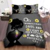 Sleep Like A Yogi Custom Black Girl Love Duvet Covers elitetrendwear 1