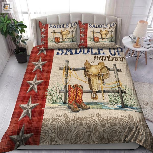 Ride With Dream Cows Cozy Cowboy Duvet Bedding Sets elitetrendwear 1