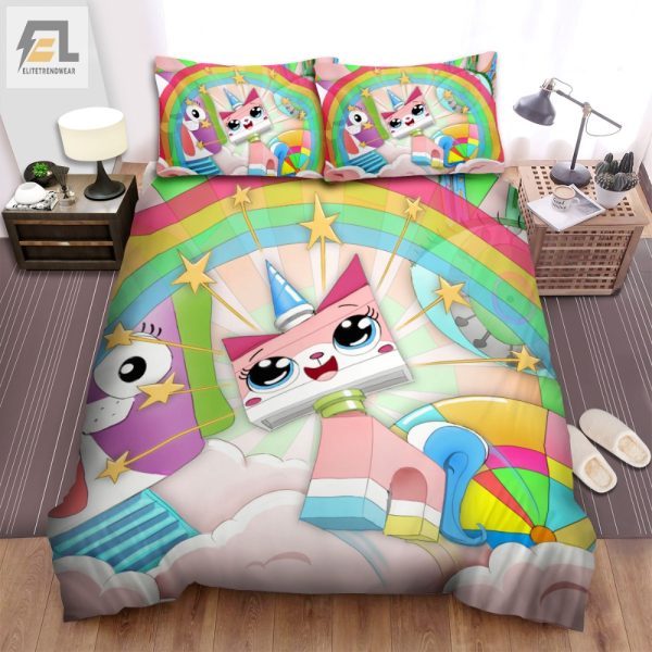 Get Cozy With Unikitty Unique Comfy Duvet Cover Set elitetrendwear 1