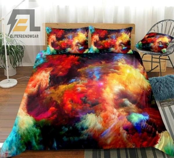 Sleep In Space Quirky 3D Galaxy Clouds Duvet Covers elitetrendwear 1