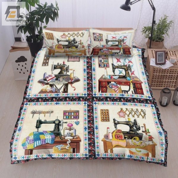 Sew What Cozy Fun Duvet Cover Set For Crafty Sleepers elitetrendwear 1