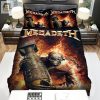 Rest With Vic Megadeth Skeletal Bomb Bedding Hilarity elitetrendwear 1