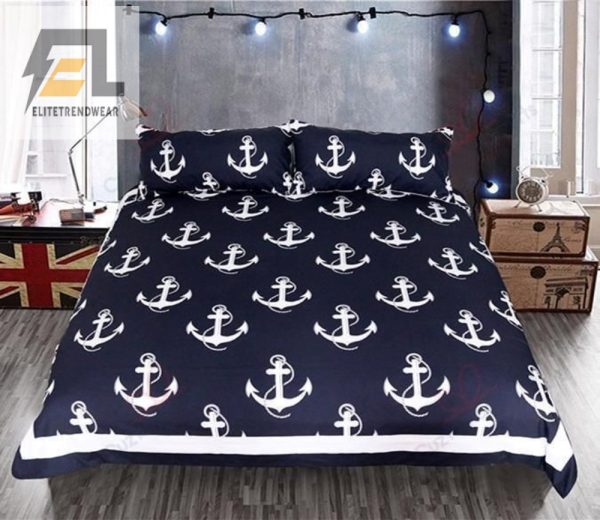 Anchors Aweigh Comfy Quirky Duvet Covers For Sailor Dreams elitetrendwear 1