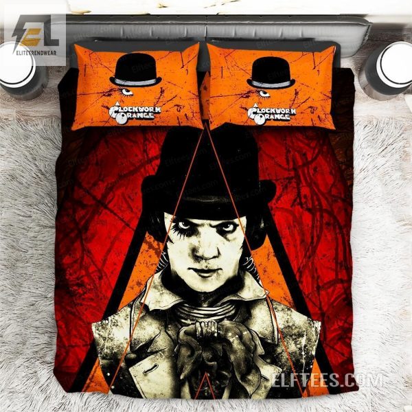 Quirky Clockwork Orange Duvet Dream In Ludicrous Comfort elitetrendwear 1