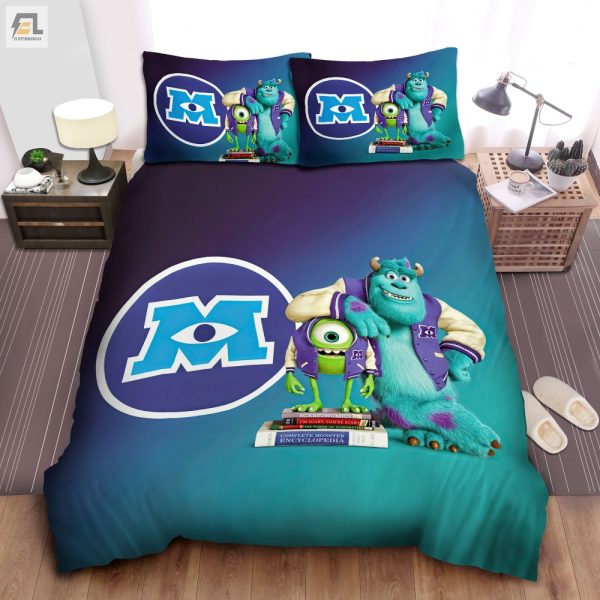 Funny Monster U Duvet Cozy Up Like Monster Inc Staff elitetrendwear 1