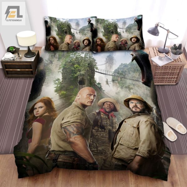 Find Comfort In Chaos Jumanji Wild Duvet Cover Set elitetrendwear 1