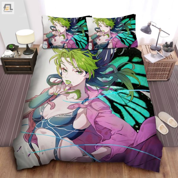 Sleep Bizarrely Jolyne Cujoh Duvet Sets For Jojo Fans elitetrendwear 1