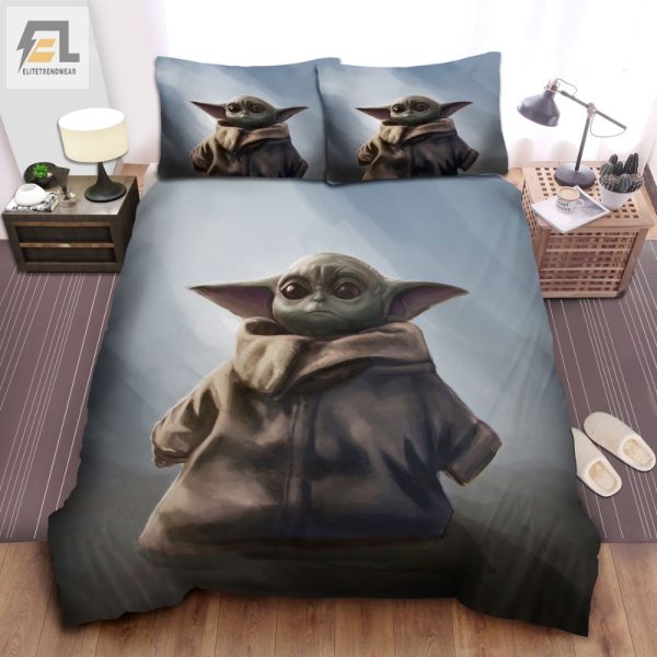 Snuggle With Grogu Comfy Star Wars Duvet Jedi Dreams elitetrendwear 1