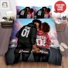 Quirky Love Duvet Custom Kissing Couple Bedding Set elitetrendwear 1