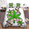 Cozy Weed Leaf Hoohah Duvet Fun Unique Bedding Sets elitetrendwear 1