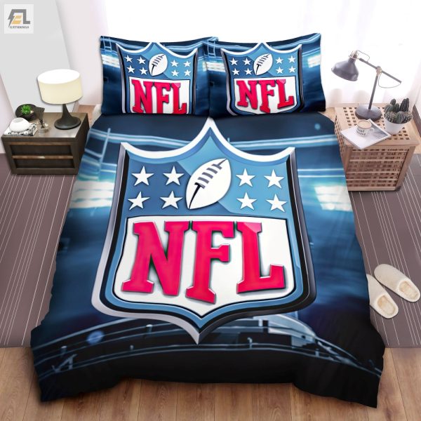 Get Sacked In Style Madden Nfl 3D Logo Duvet Cover Set elitetrendwear 1