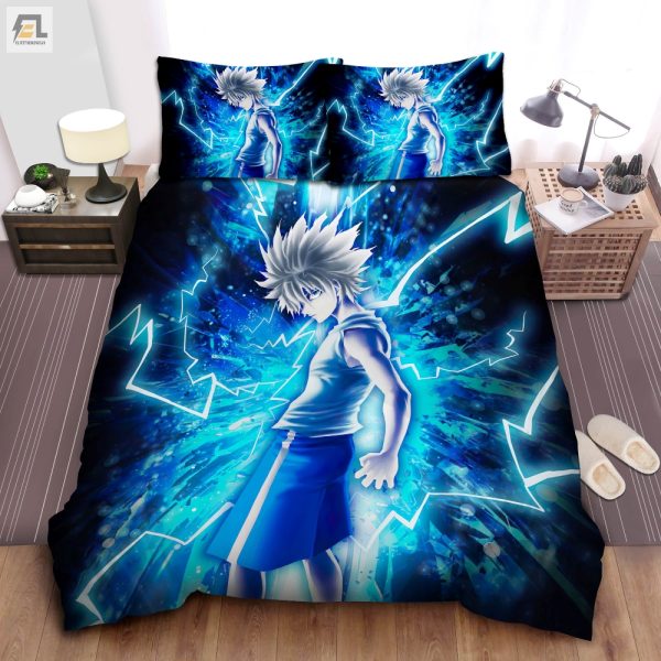 Snuggle Like An Assassin Killua Bedding Sets For Hxh Fans elitetrendwear 1