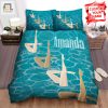 Sleep Like A Mermaid Funny Swim Legs Duvet Cover Set elitetrendwear 1