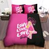 Quirky Barbie Love Letter Duvet Cozy Cute Comfy Bedding elitetrendwear 1