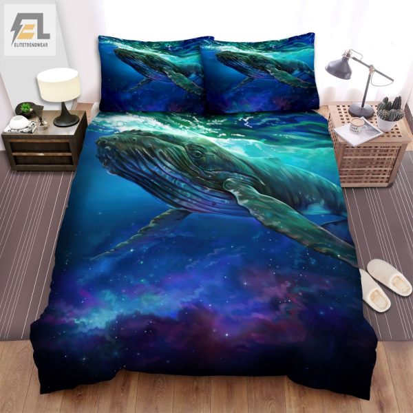 Whale Of A Time Sparkle Ocean Duvet Set Snuggle Huge elitetrendwear 1