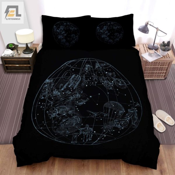 Cosmic Comfort Coldplay Starry Duvetsleep Like A Rockstar elitetrendwear 1