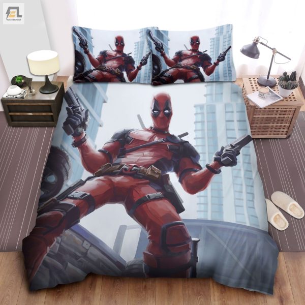 Comfy Deadpool Duvet Sets Sleep Like A Chimichanga Hero elitetrendwear 1