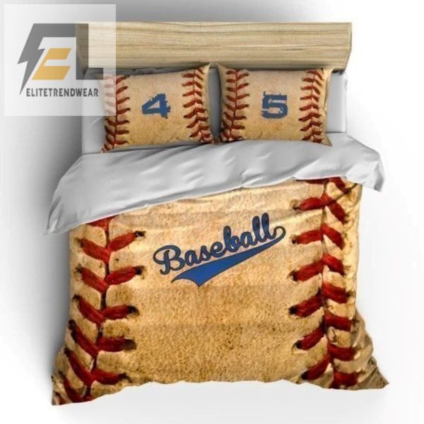 Sleep Like A Legend Custom Vintage Baseball Bedding elitetrendwear 1