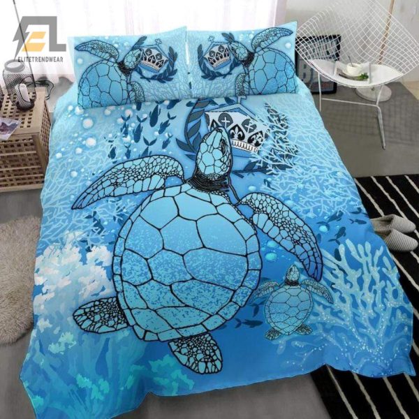 Tonga Turtle Duvet Dive Into Comfort And Hilarity elitetrendwear 1