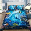 Sleep With Dolphins Wacky Ocean Duvet Set elitetrendwear 1