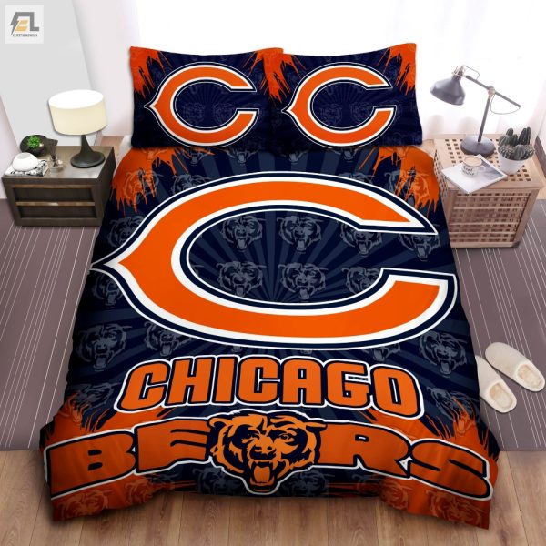 Dream Big Chicago Bears Duvet Sets For True Fans elitetrendwear 1