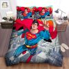 Fly Cozy Superman Red Cape Duvet Sets For Super Sleep elitetrendwear 1