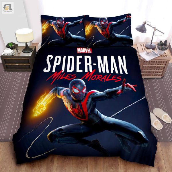 Swing Into Dreams With Spiderman Miles Morales Bedding elitetrendwear 1