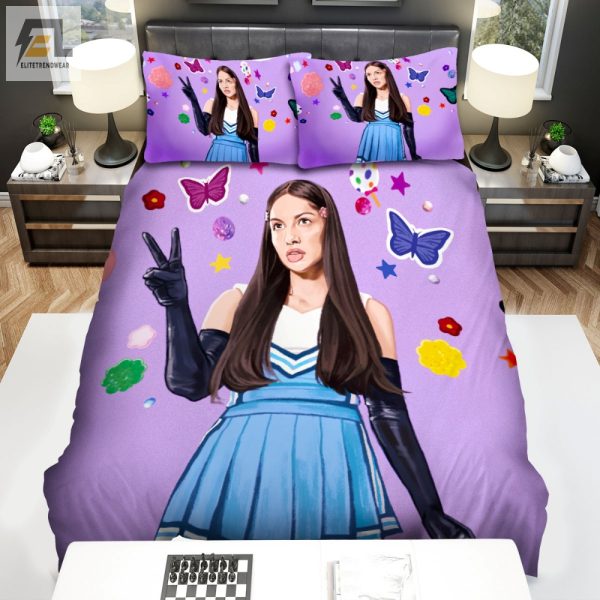 Olivia Rodrigo Butterfly Duvet Sleep With Style Charm elitetrendwear 1