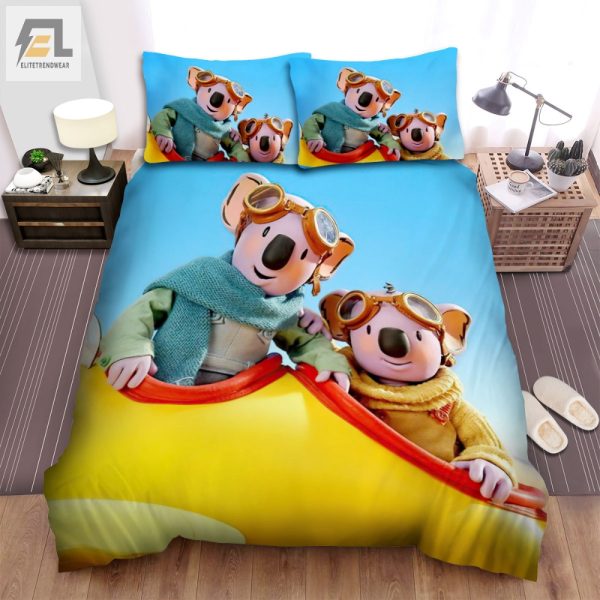 Koala Brothers Plane Duvet Comfy Fun Unique Bedding elitetrendwear 1