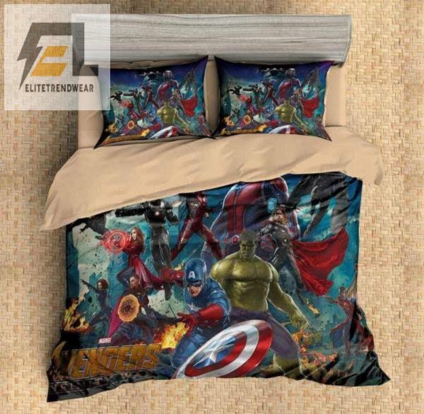 Sleep Like A Superhero Cozy Avengers Infinity War Bedding elitetrendwear 1