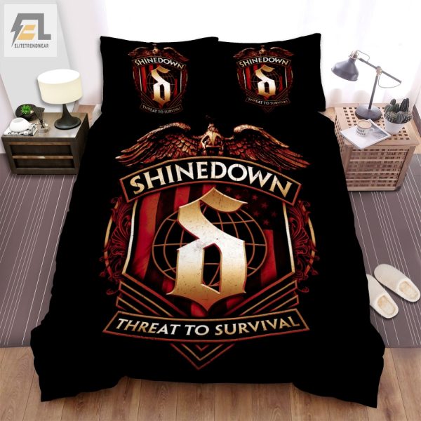 Rock Your Sleep Shinedowns Cozy Duvet Cover Set elitetrendwear 1