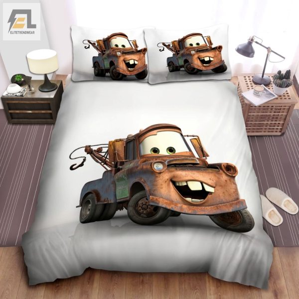 Unique Funny Mater Car Duvet Cover Set Comfy Fun Bedding elitetrendwear 1