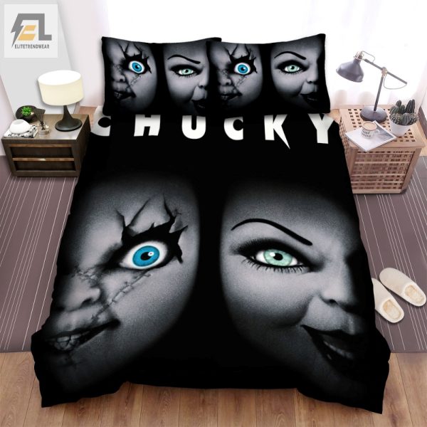 Comfy Bride Of Chucky Duvet Unique Hilarious Bedding Set elitetrendwear 1