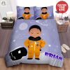 Blast Off To Bed Custom Black Girl Magic Duvet Sets elitetrendwear 1