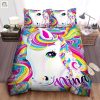 Sleep Like Royalty Funny Rainbow Unicorn Name Duvet Set elitetrendwear 1