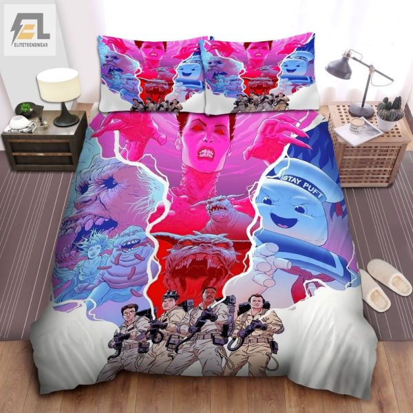 Get Spooked In Style Ghostbusters Scientist Bedding Set elitetrendwear 1