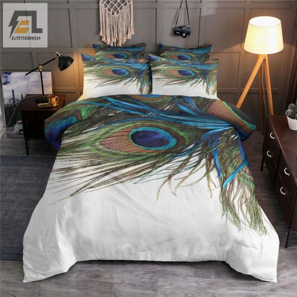 Dream In Feathers Peacock Duvet Set Your Beds New Bff elitetrendwear 1