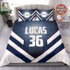 Score Sweet Dreams Glow Football Custom Name Bedding Sets elitetrendwear 1