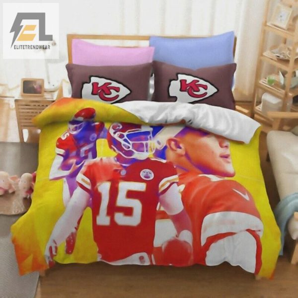 Dream Like A Chief Hilarious Kc Chiefs Bedding Sets elitetrendwear 1