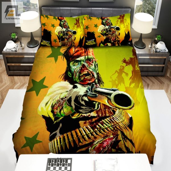 Zombie Gun Slinger Duvet Red Dead Bedding Sleep In Style elitetrendwear 1