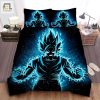 Fiery Goku Bed Set Get Angry In Style Comfort elitetrendwear 1