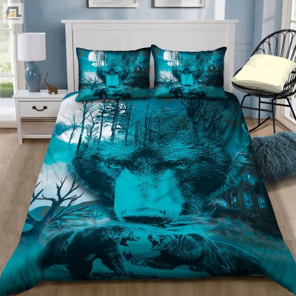 Cozy Bear Duvet Set Hibernate In Style Comfort elitetrendwear 1