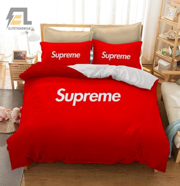 Supreme Slumber Hilariously Comfy Logo Duvet Sets elitetrendwear 1