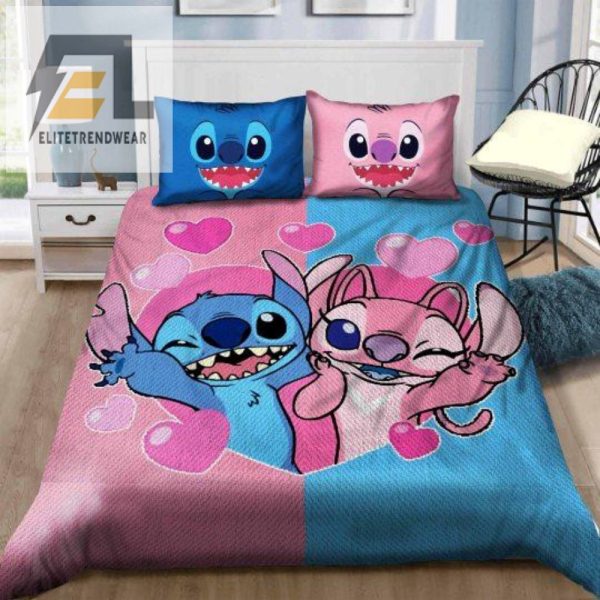 Spooky Snuggles Lilo Stitch Halloween Duvet Sets elitetrendwear 1