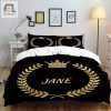 Royally Cozy Custom Black Girl Crown Duvet Perfect Gift elitetrendwear 1