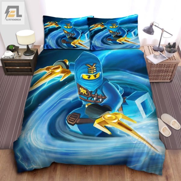 Sleep Like A Ninja Jays Golden Weapon Duvet Set elitetrendwear 1